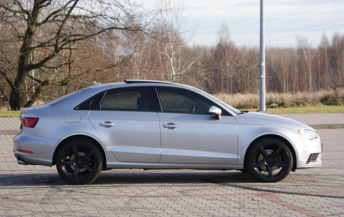 Audi A3 cena 61900 przebieg: 189000, rok produkcji 2015 z Góra małe 254